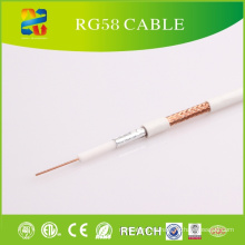 Cable de comunicación de baja pérdida Cable coaxial Rg58